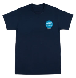 Crew Neck Tee - ABC Classic: Navy
