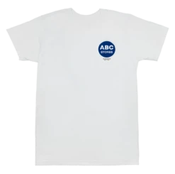 Crew Neck Tee - ABC Classic: White
