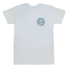 Crew Neck Tee - MAUI Petro Wave: White