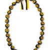 Kukui Nut Lei - Painted: Yellow