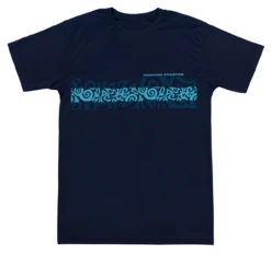 Hawaiian Athletics® Sports Tee - Tribal Band: Navy