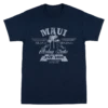 Crew Neck Tee - MAUI Aloha State: Navy