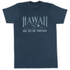 Crew Neck Tee - Islands Of Aloha: Denim Heather