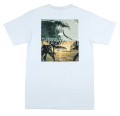 Hawaiian Performance Surfwear® - Hawaii Pipeline: White