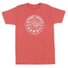 Hawaiian Athletics® Sports Tee - Shaka Brah: Red Heather