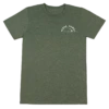 Crew Neck Tee - Tropic: Green Heather