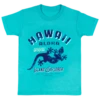 Hawaiian Performance Surfwear® Child's Tee - Island Explorer: Ocean Blue
