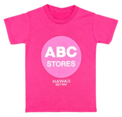 Hawaiian Performance Surfwear® Child's Tee - ABC Classic: Raspberry