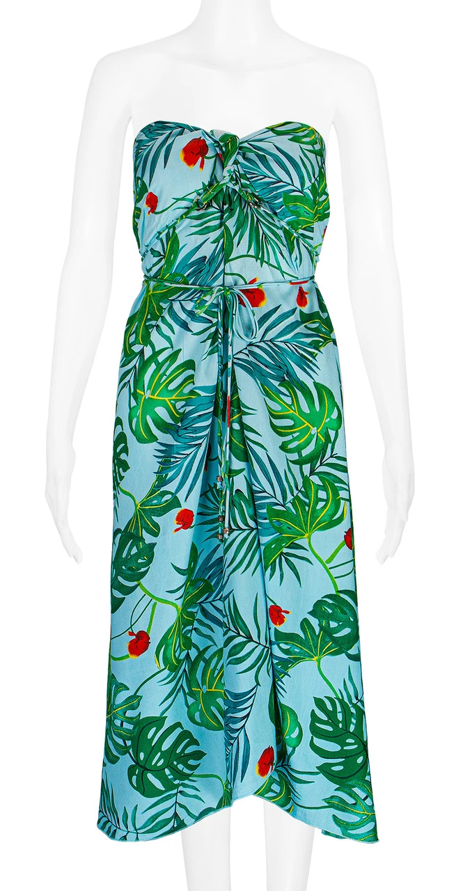 Robin Ruth® Maxi Dress: Tropical Fronds 5 Robin Ruth® Maxi Dress: Tropical Fronds - Image 5