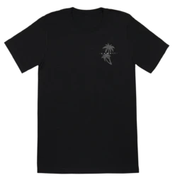 Vintage Dyed Tee - Wave: Black Heather