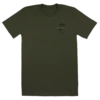 Vintage Dyed Tee - Wave: Olive Heather