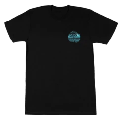 Crew Neck Tee - Moonlight: Black