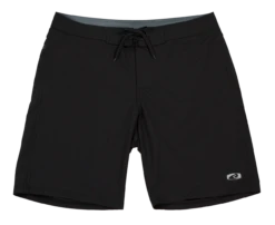 Hawaiian Performance Surfwear® Waverider Board Shorts - Solid: Black