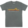 Hawaiian Athletics® Sports Tee - Beach Break: Charcoal Heather