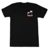 Crew Neck Tee - Seaside: Black