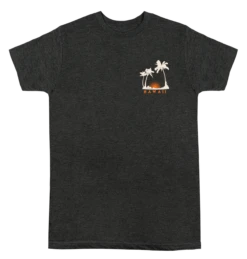 Crew Neck Tee - Seaside: Charcoal Heather