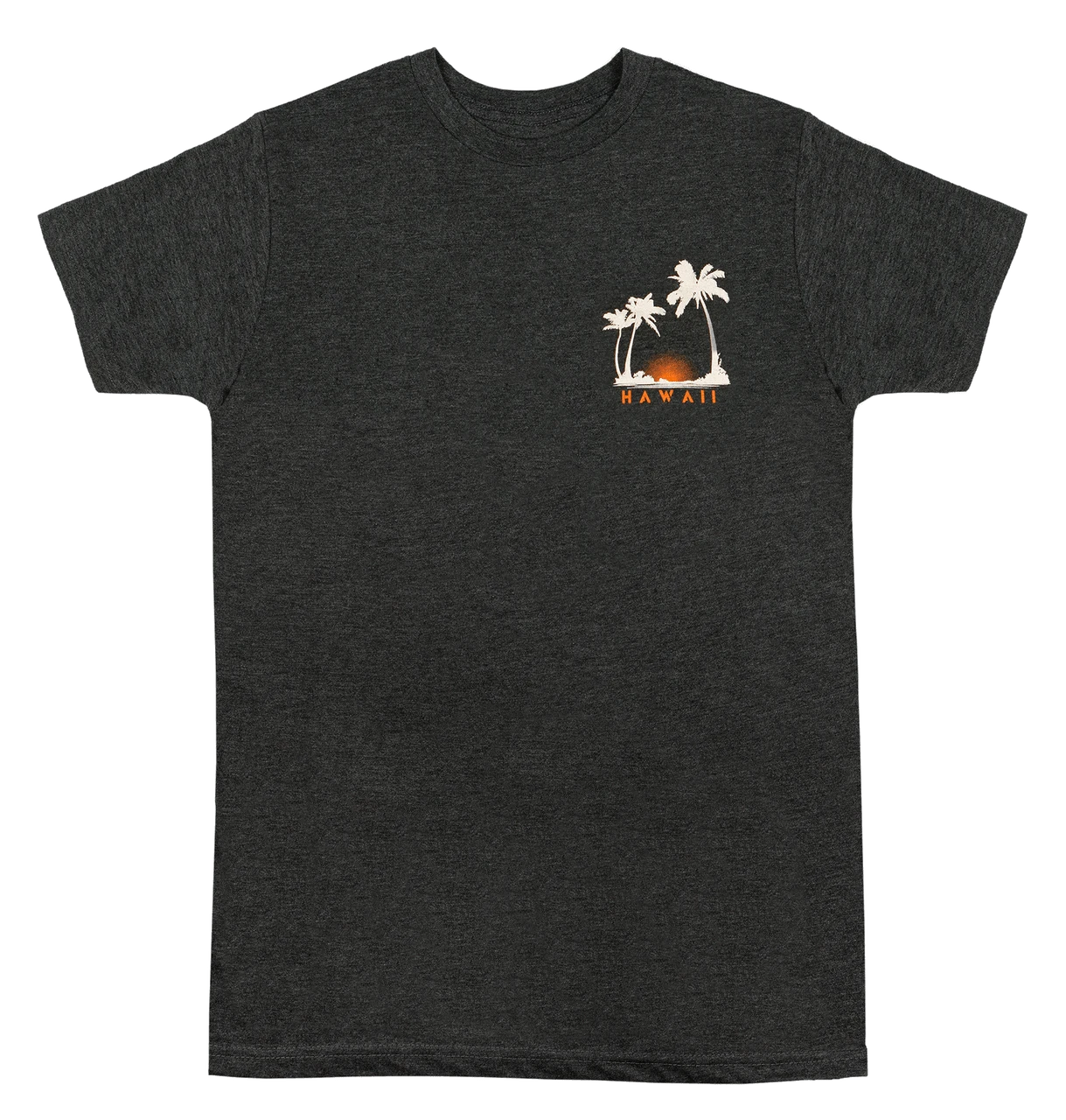 Crew Neck Tee - Seaside: Charcoal Heather 1 Crew Neck Tee - Seaside: Charcoal Heather