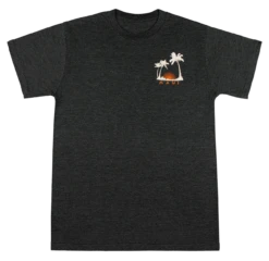 Crew Neck Tee - MAUI Seaside: Charcoal Heather