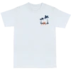 Crew Neck Tee - MAUI Seaside: White