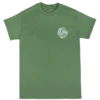Crew Neck Tee - MAUI Sunny Aloha: Military Green