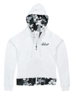 Island Design Collection Hoodie: White