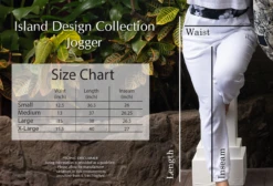 Island Design Collection Jogger: Black 6 Island Design Collection Jogger: Black -Clothing Sales Store IDC Jogger Size Charts 48984.1707852527