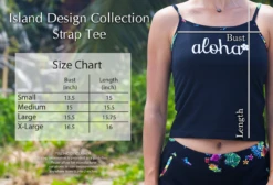 Island Design Collection Strap Tee: Black -Clothing Sales Store IDC Strap Tee 73432.1707852068