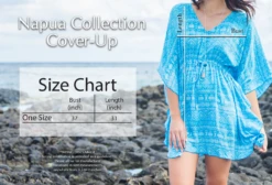 Napua Collection Cover Ups: Monstera Leaf - Olive/Tan -Clothing Sales Store Napua Collection Cover ups 59063.1707852923