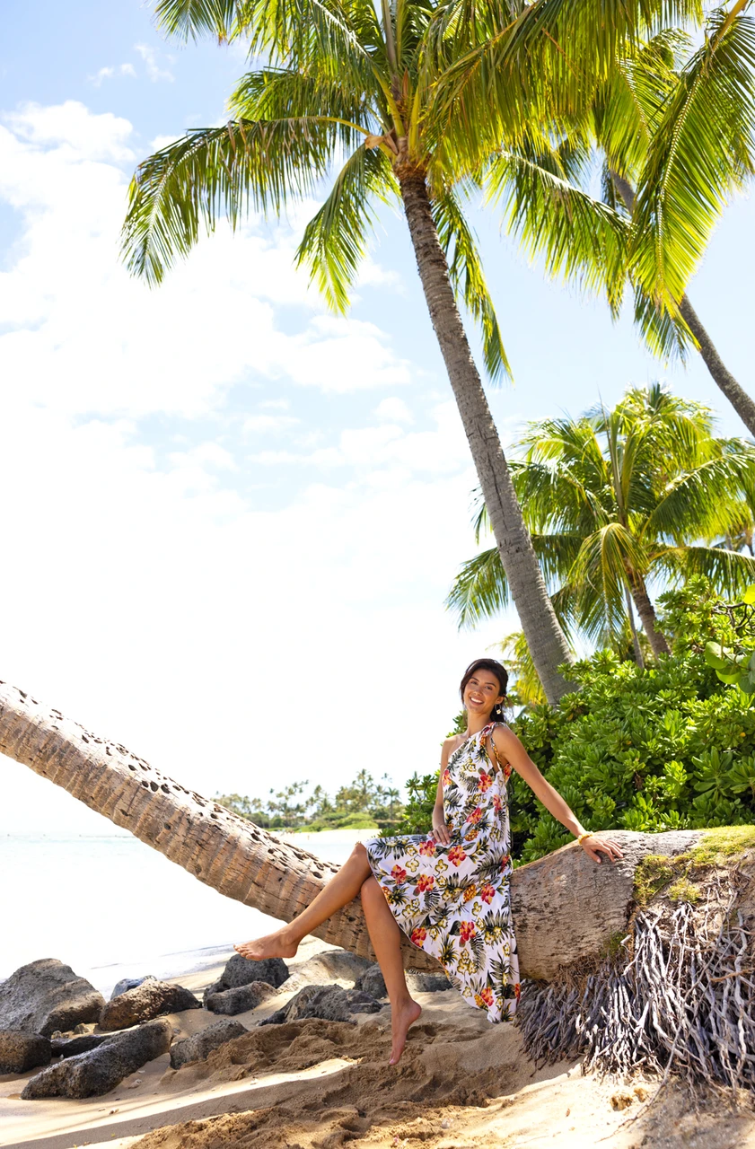 Robin Ruth® Maxi Dress: Pineapple Floral