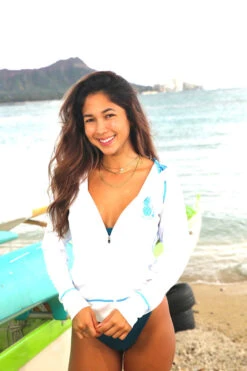 Hawaii Loa Jacket - UPF 50: White -Clothing Sales Store White Hoodie 79172.1620853157.1280.1280 27492.1708030118